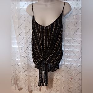 Womens Black Plus Size Tank Top 2XL